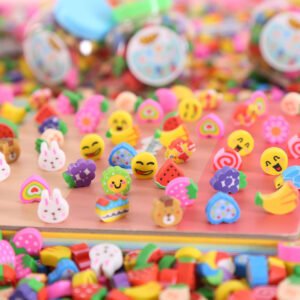 15pcs Cute Mini Eraser