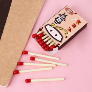 5pcs Match Stick Shape Ball Pen