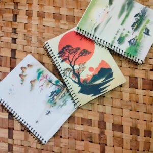A6 Size Dot Pattern Notebook