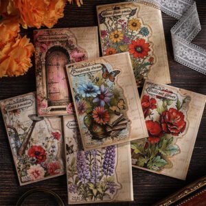 Banana Forest Wood Park Retro Garden Material Note Paper