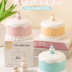 Birthday Cake Shape Table Lamp