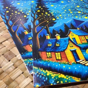 Canvas Paper Drawing Spiral Book