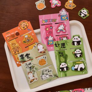 Cartoon Animal Shape 3 Pcs Bookmark