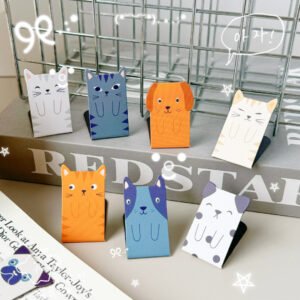 Cats and Dogs Magnetic Bookmark