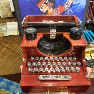 Classical Typewriter Sytle Music Box