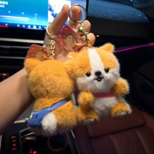 Creative Cartoon Dog Plashy Pendent