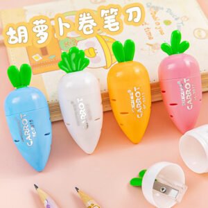 Creative Cute Carrot Shape Pencil Shaprner