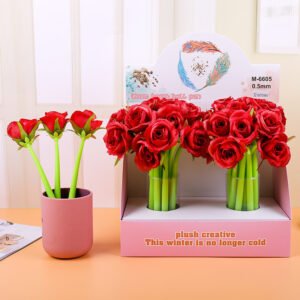 Creative Flower Shape Silicon Gel Pen
