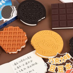 Creative Scented Chocolate and Biscute Shape Notepad
