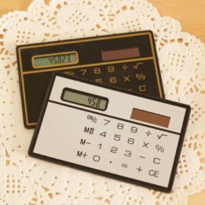Credit Card Sized Pocket Mini Calculator