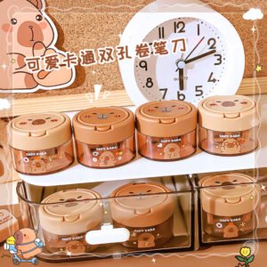 Cute Capibara Style Double Headed Sharpner