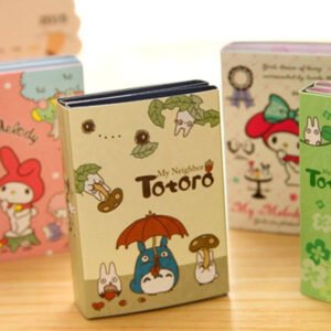 Cute Cartoon Sticky Notes Foldable Book