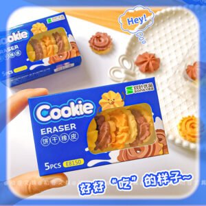 Cute Creative Cookies Shape Eraser