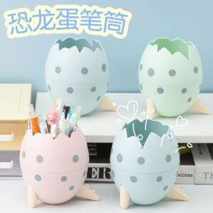 Cute Dinosaurs Egg Shape Penholder