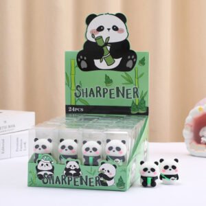 Cute Panda Shape Silicone Sharpner