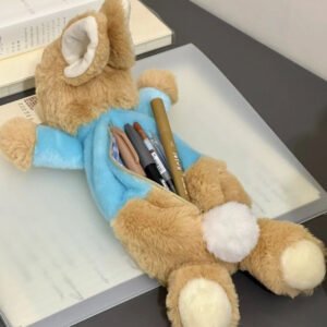 Cute Rabbit Plush Pencil Bag