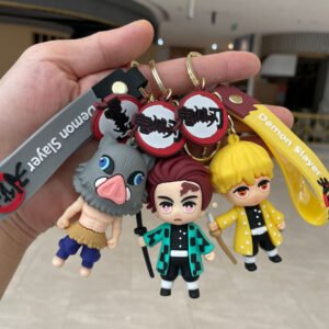 Demon Slayer Action Figure Key Ring