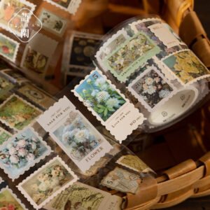 Exchange Memories Vintage Stamp Tape Sticker