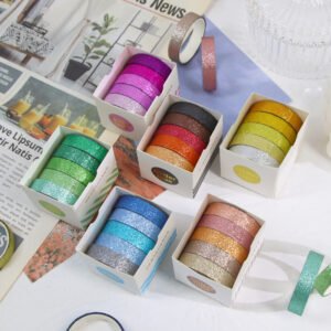 Glitter Mix Paper Wasi Tape