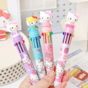 Hello Kitty Series 10 Color Ballpoint Pen