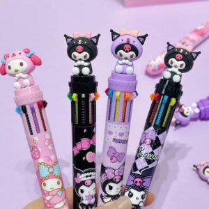 Kuromi Series 10 Color Ballpoint Pen