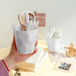 MUJI Style Simole White Penholder