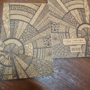 Mandala Art A5 Size Vintage Notebook