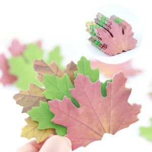 Maple Leaf Sticky Notes
