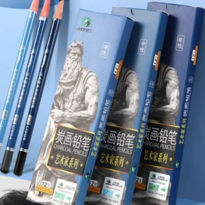 Marie's Artist Sketch Charcoal 3 Pcs Pencil Set C7310 Series