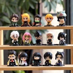 Mini Demon Slayer Action Silicone  Figure