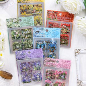 Mirror Flower Notebook Sticker Pack
