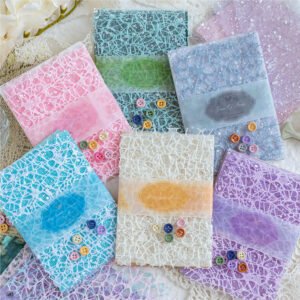 Momo Material Paper Romantic Series Handbook DIY Material For Decoration