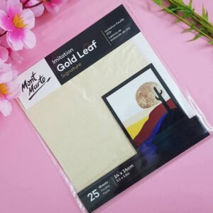 Mont Marte Imitation Gold Leaf Signature