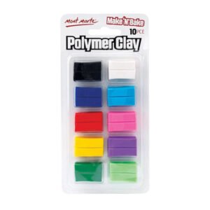 Mont Marte Make and Bake 10 pcs Polymer Clay