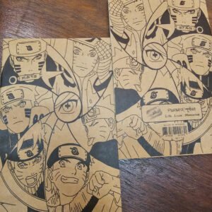 Naruto Themed A5 Size Vintage Notebook