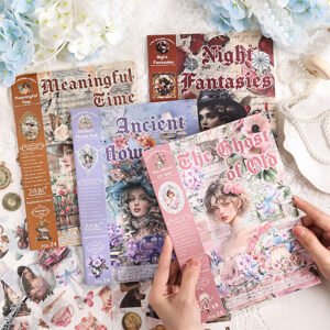 Old Dream Return Retro Handbook Sticker Book
