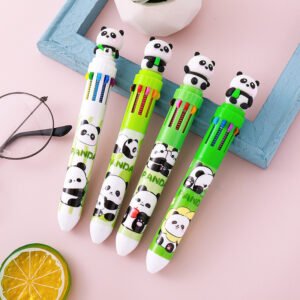 Panda 10 Color Ball Point Pen