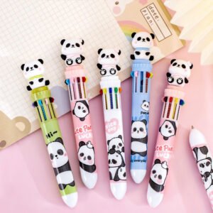 Panda Series 10 Color Ballpoint Pen