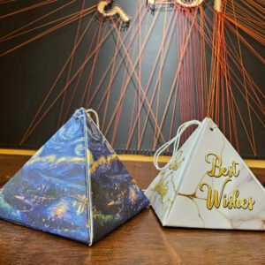 Pyramid Shape DIY Gift Box