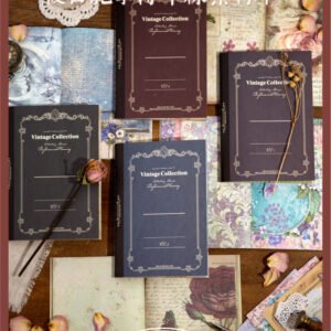 Retro Chronicle Book Seires Journal Paper Metarial