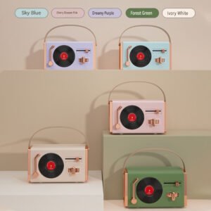 Retro Mini Record Bluetooth Creative Speaker