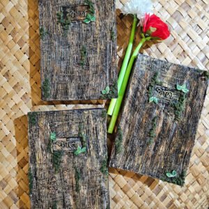 Retro Vintage Bruned Paper Journal Book By Jannatul Maowa