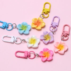 Small Fresh Cherry Blossom Flower Shape KeyChain