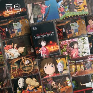 Spirited Away Movie Series Retro Stickers