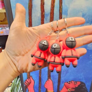 Squid Games Action Figure Key Chain