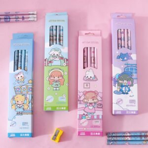 Studnets Cute Little Witch HB Pencil 12 pcs