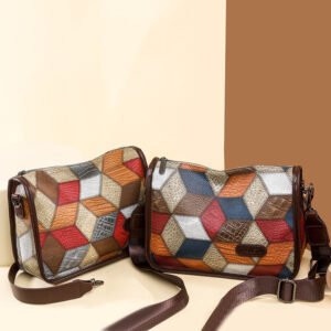 Taoletu Niche Design High-End Retro Small Square Shoulder Bag