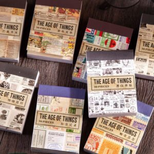 This Shith Age Series Retro Hand Book Metarial