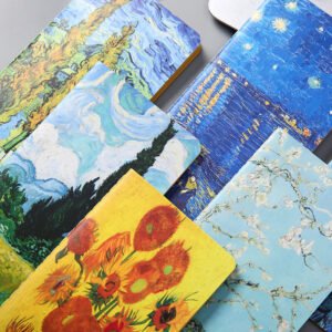 Van Gogh Series Craft Paper Scratch Book