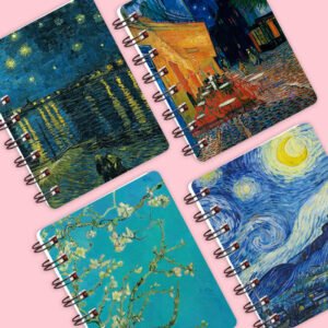 Van Gogh Series Spiral A7 Size Note Book